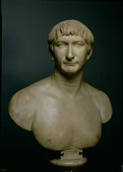 Portrait Bust of Emperor Trajan (53-117 AD)